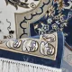 سجاد تركي شيراز A706C كلاسيك سميك ناعم سماوي مقاس 250*350