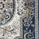 سجاد تركي شيراز A706C كلاسيك سميك ناعم سماوي مقاس 250*350