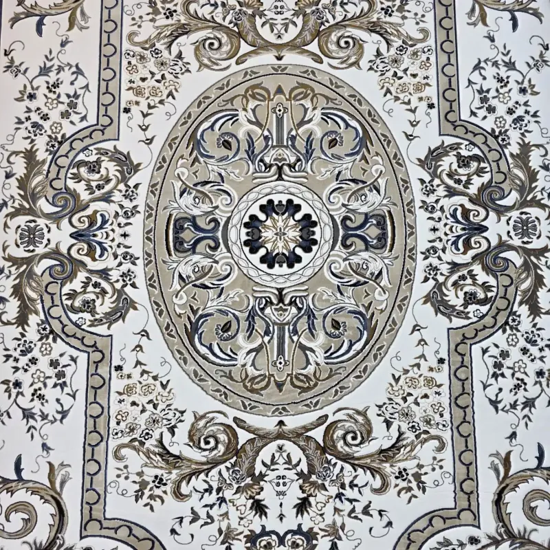 Shiraz A706C classic thick soft cream Turkish rug size 300*500