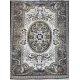 سجاد تركي شيراز A706C كلاسيك سميك ناعم رصاصي مقاس 50*80