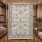 GRANADA Bohemian Turkish Carpet AH600 :MULTY CREAM 150x220 cm Modern Majlis Carpet