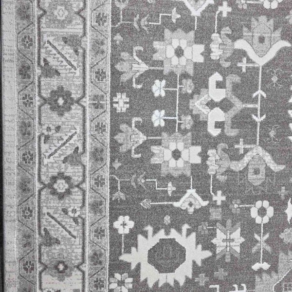 GRANADA Bohemian Turkish Carpet AH600 :VIZON CREAM 50x80 cm Small Mat