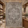 GRANADA Bohemian Turkish Carpet AH497 VIZON CREAM 100x300 cm Runner rug