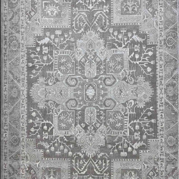 GRANADA Bohemian Turkish Carpet AH497 VIZON CREAM 100x300 cm Runner rug