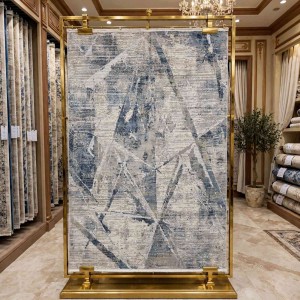 GRANADA Bohemian Turkish Carpet AH498 blue navy 50x80 cm Small Mat