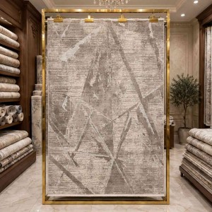 GRANADA Bohemian Turkish Carpet AH498 cream beige 150x220 cm Modern Majlis Carpet