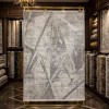 GRANADA Bohemian Turkish Carpet AH498 CREAM VIZON 100x300 cm Entrance rug