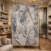 GRANADA Bohemian Turkish Carpet AH498 muity beige 150x220 cm Modern Majlis Carpet
