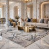 GRANADA Bohemian Turkish Carpet AH498 muity beige 150x220 cm Modern Majlis Carpet
