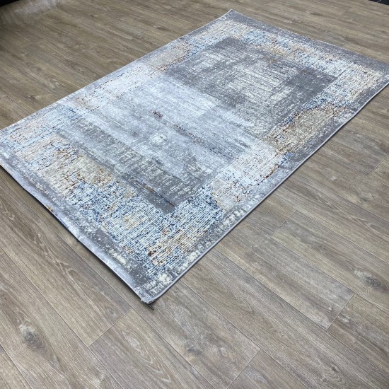 bulgarian slin carpet 3530 gray size 100*300