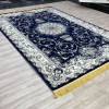 Tabriz Classic Thick Soft Turkish Carpet 2767B Navy Blue Size 125*500