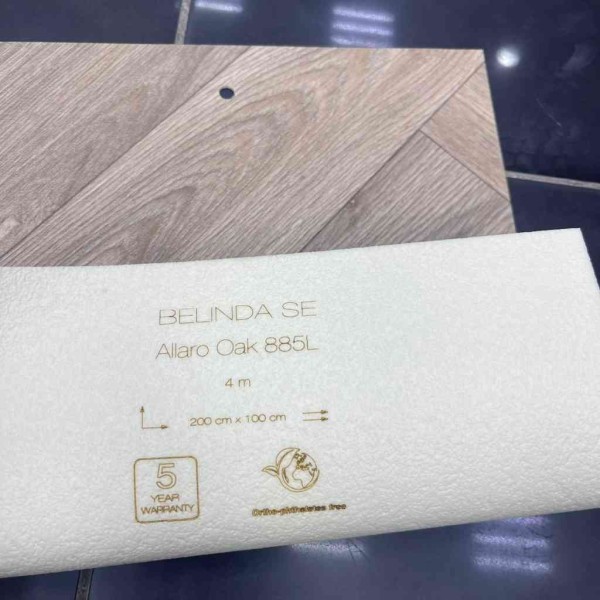Belgian vinyl parquet plastic replacement for parquet Allaro Oak 885L