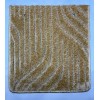 Plain golden panta rug measured by 100*400 linear metres
