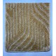 Plain golden panta rug measured by 100*400 linear metres