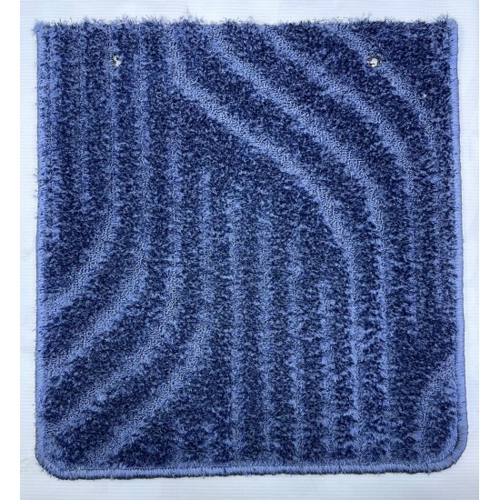 Plain navy panta rug measured in linear meters 100*400