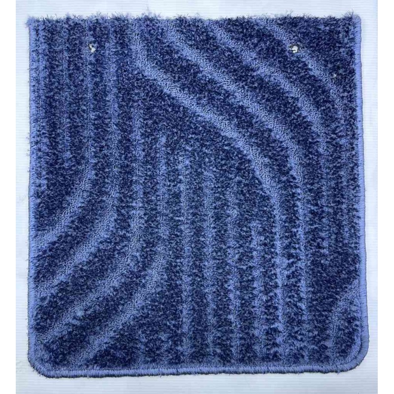 Plain navy panta rug measured in linear meters 100*400