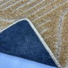 Plain golden panta rug measured by 100*400 linear metres