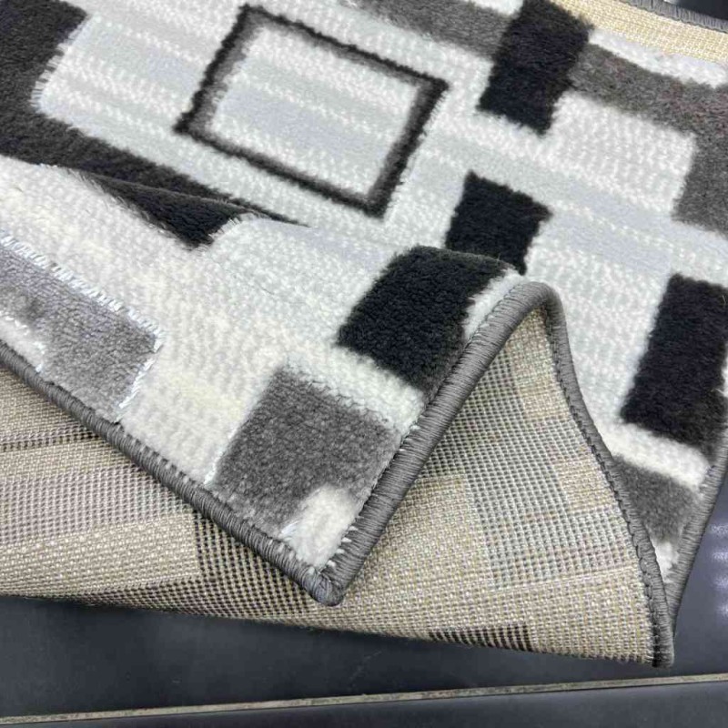Turkish Super bourse carpet T1640A gray color