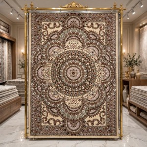 AL WAHA Turkish Rug H5307C Sky bone cream Size 300*400