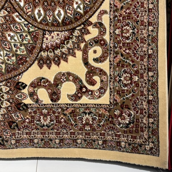 AL WAHA Turkish Rug H5307C Sky bone cream Size 300*400