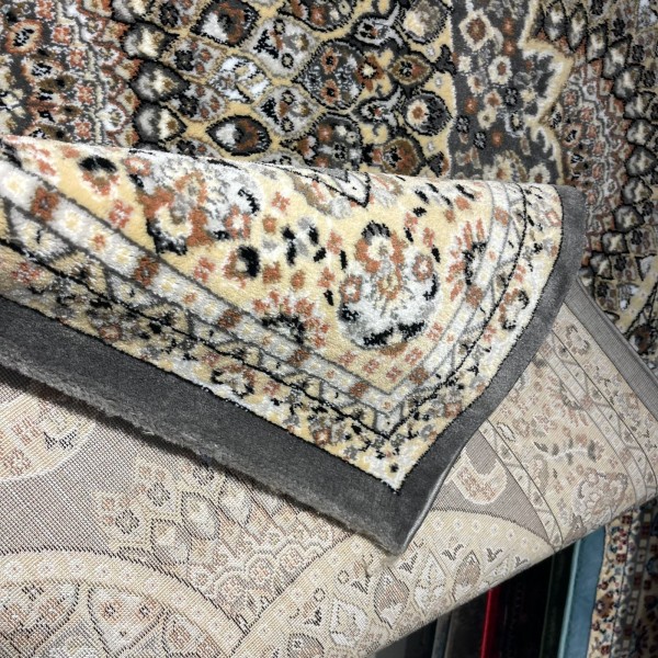 سجاد الواحة تركي H5307C رصاصي غامق مقاس 400*500