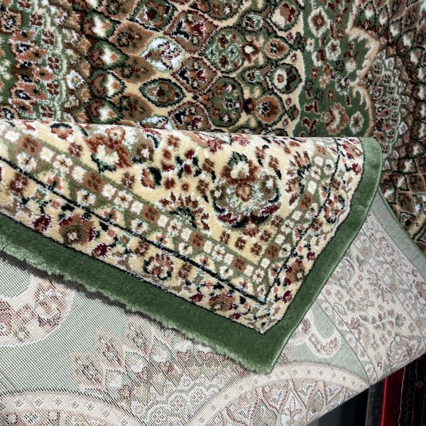 سجاد الواحة تركي H5307C اخضر مقاس 400*600