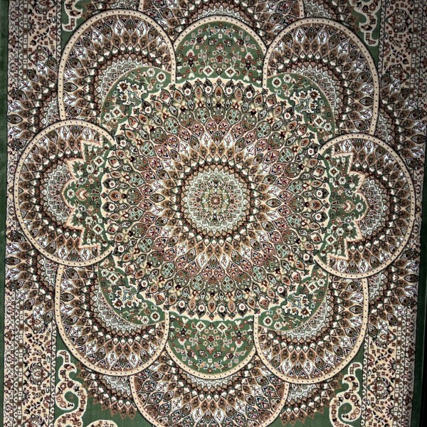 سجاد الواحة تركي H5307C اخضر مقاس 400*600