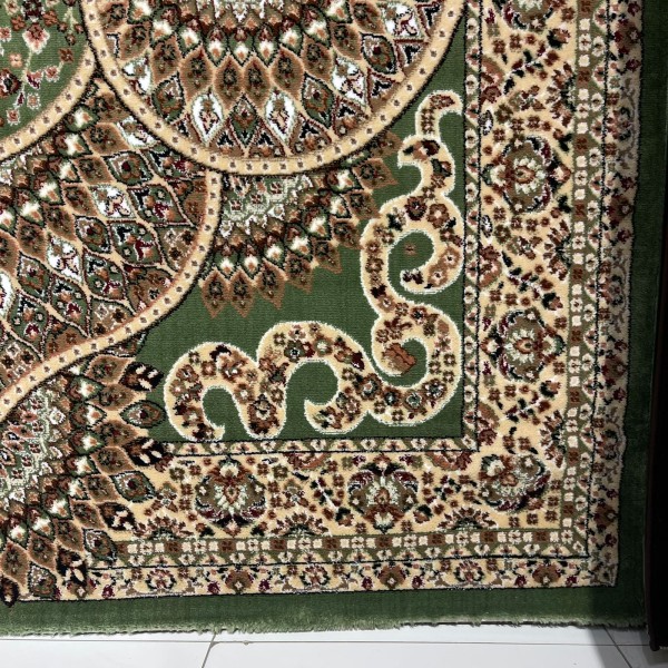 سجاد الواحة تركي H5307C اخضر مقاس 400*600