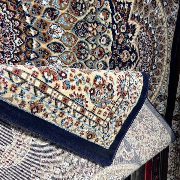سجاد الواحة تركي H5307C كحلي مقاس 200*300
