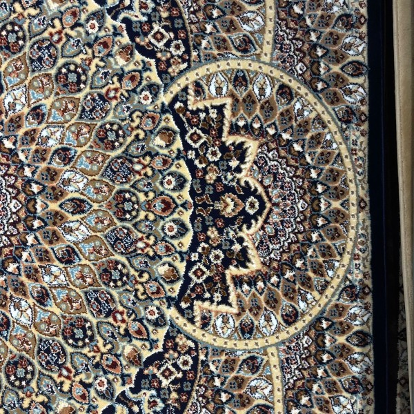 سجاد الواحة تركي H5307C كحلي مقاس 200*300