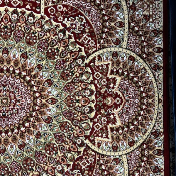 سجاد الواحة تركي H5307C احمر غامق مقاس 50*80