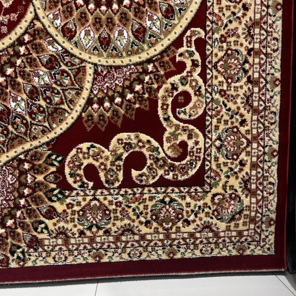 سجاد الواحة تركي H5307C احمر غامق مقاس 50*80