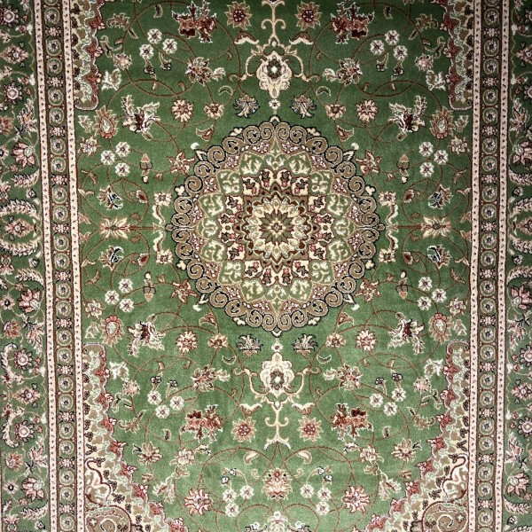 سجاد الواحة تركي H3650B اخضر مقاس 400*500