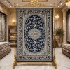 سجاد الواحة تركي H3650B كحلي مقاس 100*300
