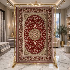 سجاد الواحة تركي H3650B احمر غامق مقاس 100*200