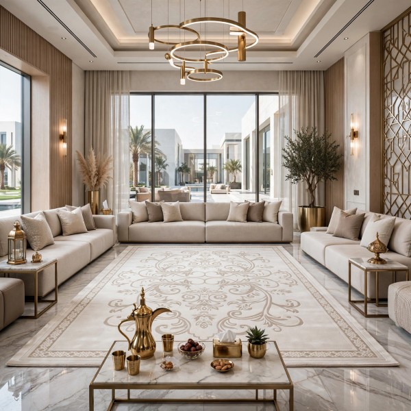 Laik Rug French Turkish Design 9771B Beige CREAM 400*500