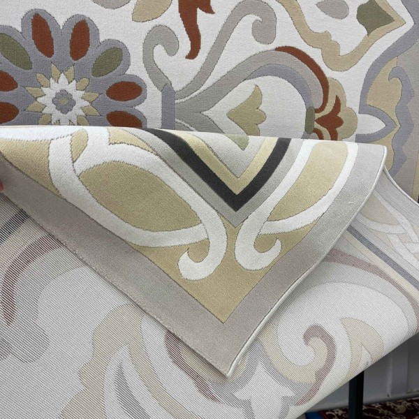 سجاد اطلانتيك تركي نقش كوري A143A بيج - مقاس 250*350 سم