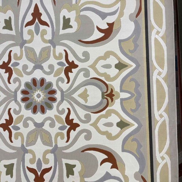 سجاد اطلانتيك تركي نقش كوري A143A بيج - مقاس 250*350 سم
