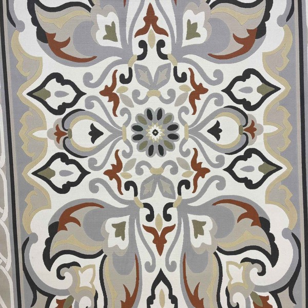 سجاد اطلانتيك تركي نقش كوري A143A رصاصي - مقاس 250*350 سم حفل السجادة