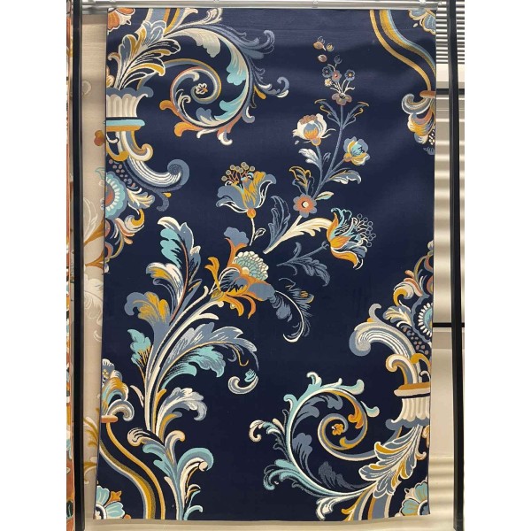 Atlas Turkish Rug Korean Design A169A navy - 400x600 cm Royal Majlis Carpet