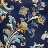 Atlas Turkish Rug Korean Design A169A navy - 400x600 cm Royal Majlis Carpet