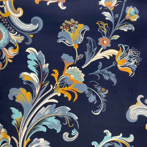 Atlas Turkish Rug Korean Design A169A navy - 400x600 cm Royal Majlis Carpet