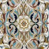 سجاد اطلس تركي نقش كوري كلاسيكي A170A بيج - مقاس 150*220 سم
