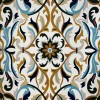 سجاد اطلس تركي نقش كوري A170A اخضر - مقاس 80*150 سم