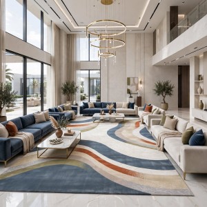 BERSIN Rug Korean Turkish Design 9710A blue 300*400