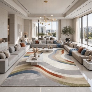 BERSIN Rug Korean Turkish Design 9710A gray 80*150