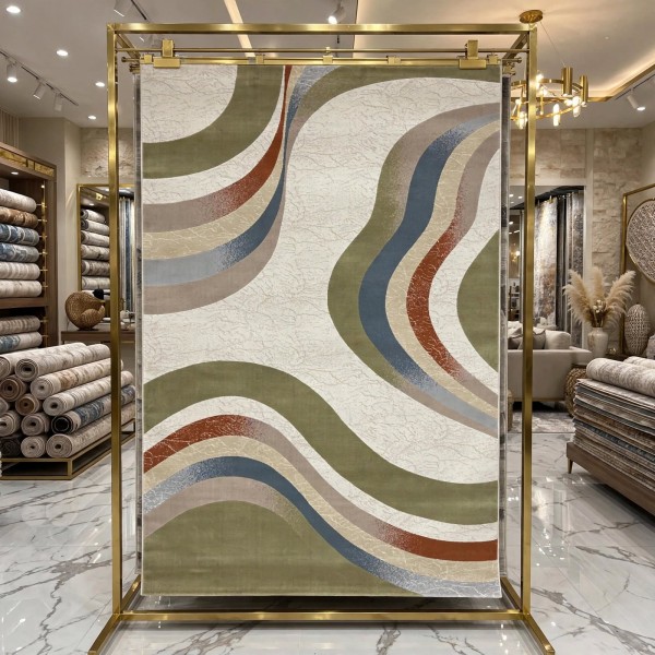 BERSIN Rug Korean Turkish Design 9710A green 250*350