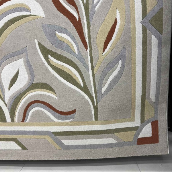 سجاد برازيل نقش كوري تركي A138A كريم مقاس 250*350