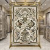 سجاد برازيل نقش كوري تركي A138A كريم اخضر مقاس 250*350