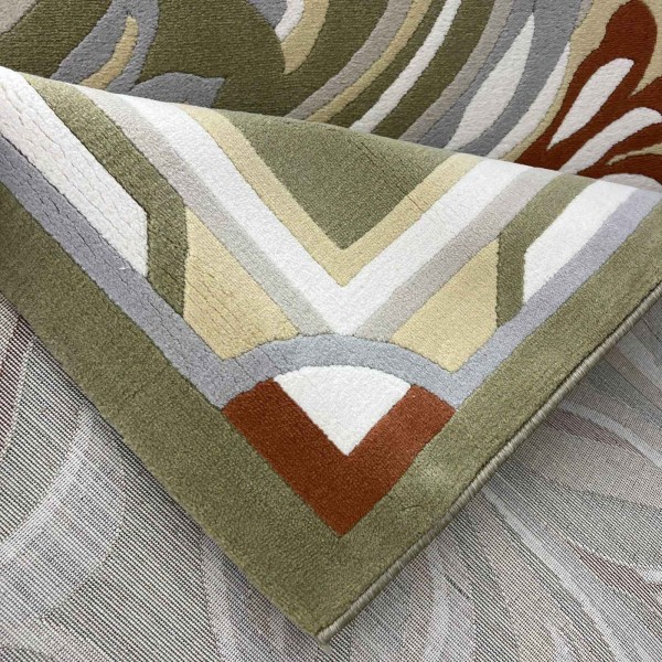 BRAZIL Rug Korean Turkish Design A138A GREEN 80*150